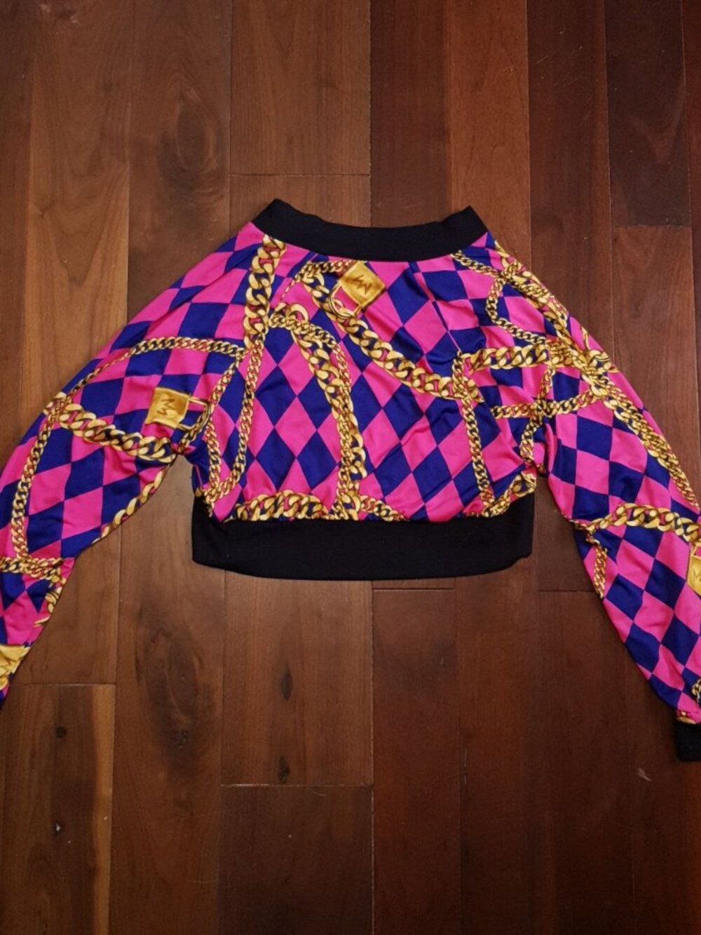 Nicki Minaj Chain Print Cardigan - Picture 3 of 5
